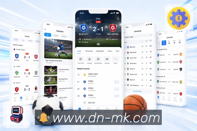 MK体育App比赛标签展示：焦点热门、已关注、进行中和即将开赛